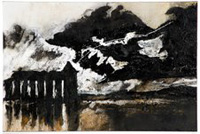 Thunderstorm over Paestum, after Turner. Wanderers in the Desert of the Real, 2008.