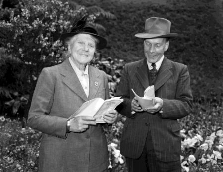 Edward Hutt and Dame Elizabeth Gilmer