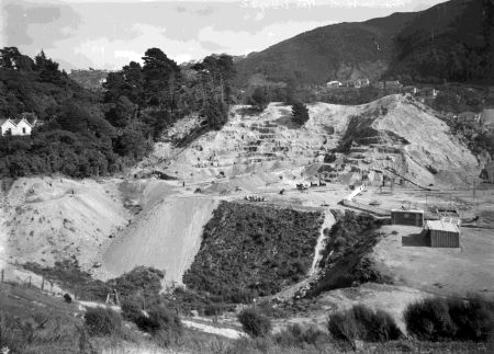 Construction of Anderson Park extension