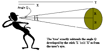 Diagram of angles